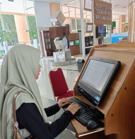 Layanan Digital Semakin Mudahkan Pengunjung Perpustakaan Soeman Hs