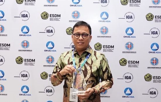 Berkontribusi dalam Pengembangan Geotermal di Indonesia, Kementerian ATR/BPN Dapat Penghargaan dari Kementerian ESDM