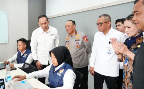 Gedung Sertifikasi Jarak Jauh Lembaga Sertifikasi Profesi Polri Diresmikan